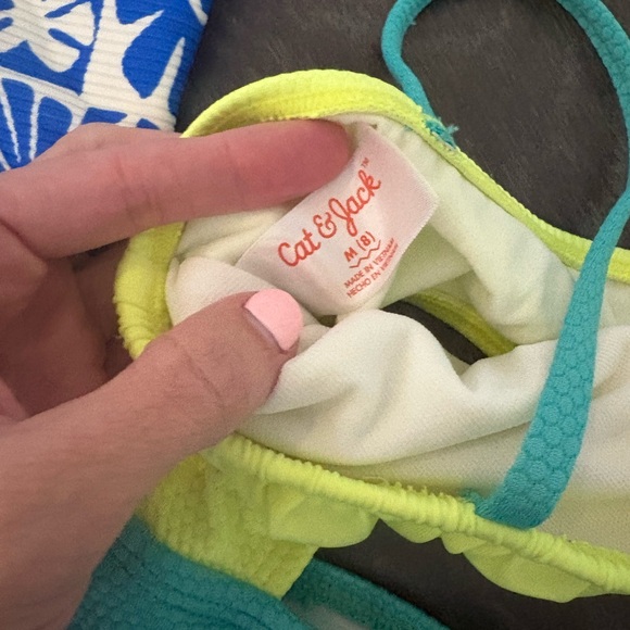 Lot of 8 girls swimsuits, size 8, mix of Target, Shade Critters & Wonder Nation - Picture 9 of 11